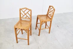 Pamono Set of Faux Bamboo Children Chairs, 1960s><noscript><img width=