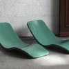 Hot Pamono Set of Fiberglass Sunbeds by Charles Zublena