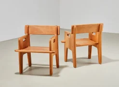Pamono Set of First Edition Peter's Child Chairs by Hans Wegner for Fredericia, Denmark, 1944><noscript><img width=