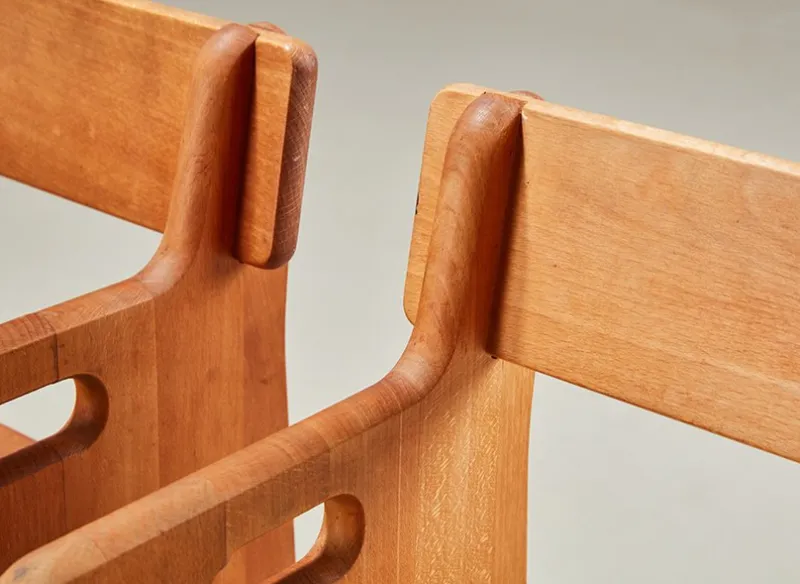 Pamono Set of First Edition Peter's Child Chairs by Hans Wegner for Fredericia, Denmark, 1944> Children's Chairs