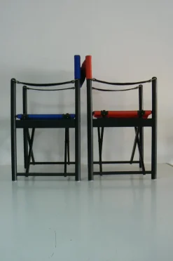 Outlet Pamono Set of Folding Chairs by Mogens Koch for Hyllinge Möbler