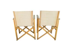 Pamono Set of Folding Directors Chairs><noscript><img width=
