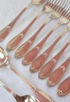 Pamono Set of French Cutlery by Ercuis, Set of 12><noscript><img width=