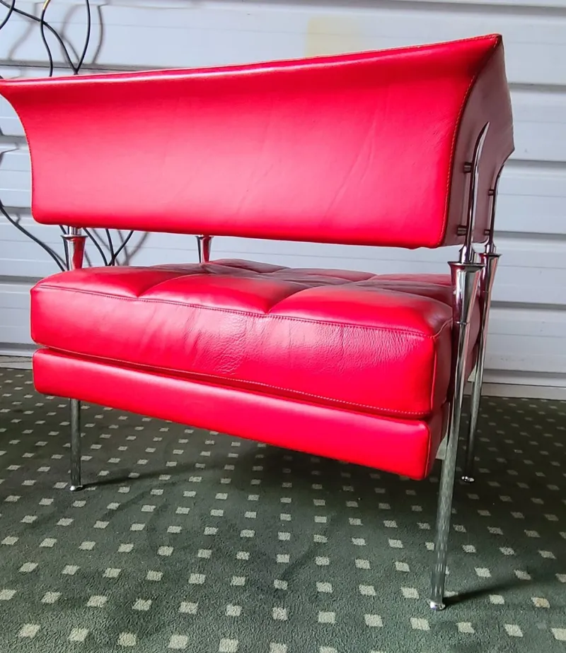 Pamono Set of Hydra Castor Sofa and Armchair from Poltrona Frau, 2001> Living Room Sets