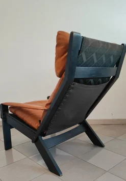 Pamono Set of Inca Chaise Longue and Ottoman by Peter Opsvik for Westnofa, 1970s><noscript><img width=