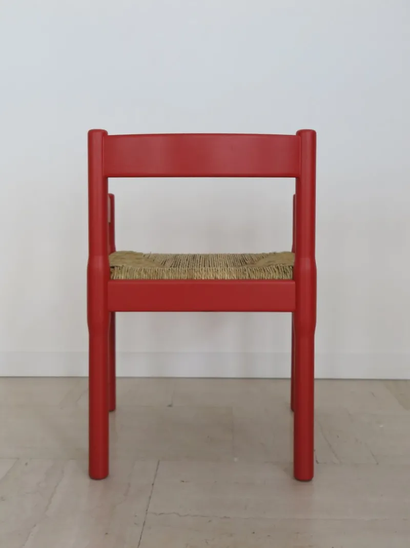 Pamono Set of Italian Chairs Model Carimate Design by Vico Magistretti for Cassina, 1960s> Side Chairs & Dining Chairs