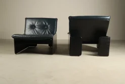 Pamono Set of Jeans Rondo Easy Chairs by Erik Deforce for Hi-Plan, 1970s