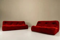 Discount Pamono Set of Kali 3-Seater and 2-Seater Sofa by Michel Ducaroy for Ligne Roset, France, 1970s