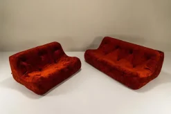 Discount Pamono Set of Kali 3-Seater and 2-Seater Sofa by Michel Ducaroy for Ligne Roset, France, 1970s