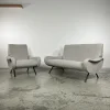 Pamono Set of Lady Chair Armchair and Sofa by Marco Zanuso for Arflex, 1950s> Living Room Sets