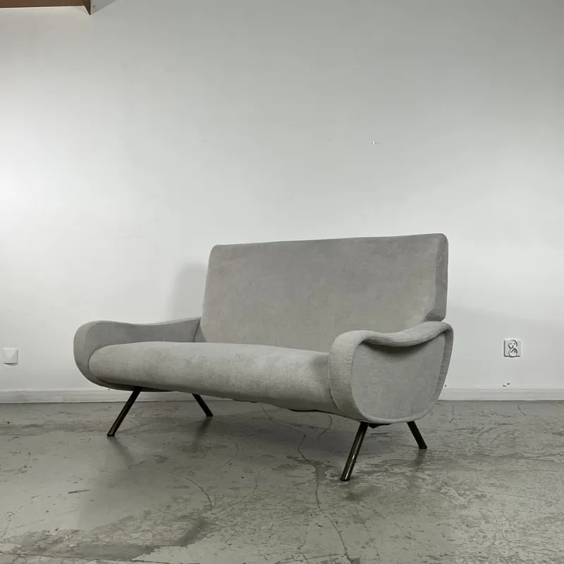 Pamono Set of Lady Chair Armchair and Sofa by Marco Zanuso for Arflex, 1950s> Living Room Sets