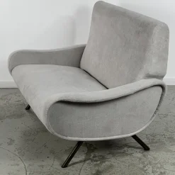 Pamono Set of Lady Chair Armchair and Sofa by Marco Zanuso for Arflex, 1950s><noscript><img width=