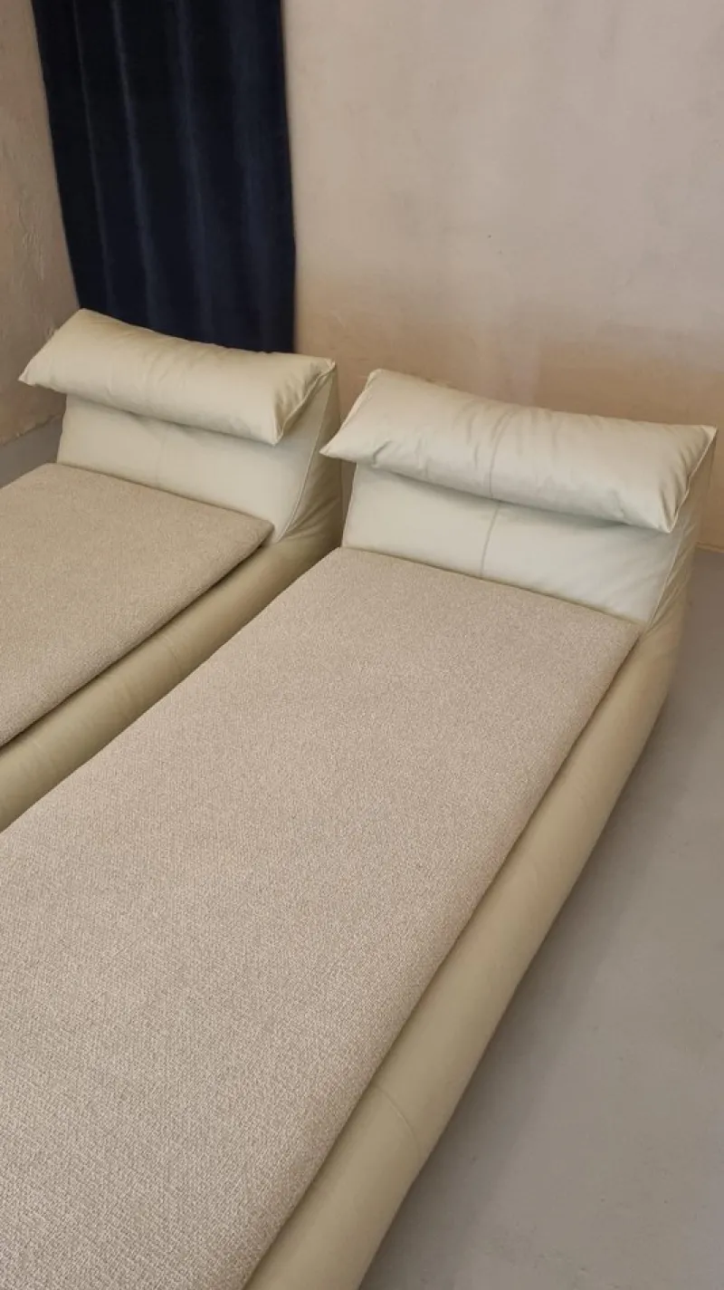 Pamono Set of Le Bambole Daybeds by Mario Bellini for B&b Italia, 1970s> Daybeds & Chaises Lounges