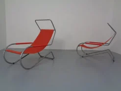 Online Pamono Set of Lido Sun Lounger by Battista & Gino Giudici for Wohnbedarf, 1999