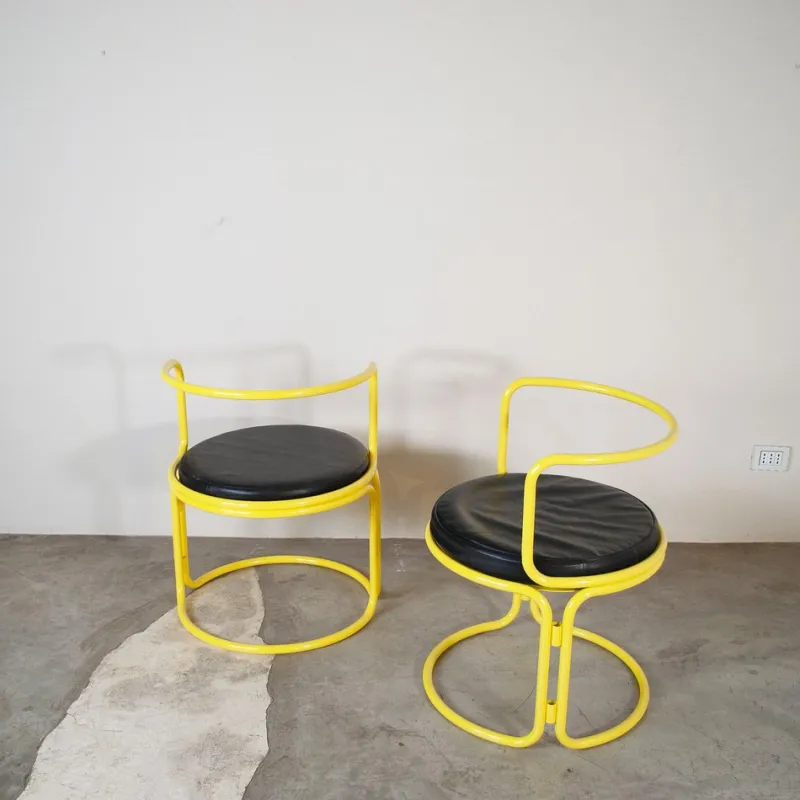 Pamono Set of Locus Solar Series Lounge Chairs by Gae Aulenti for Poltronova, Late 1960s> Garden Seating