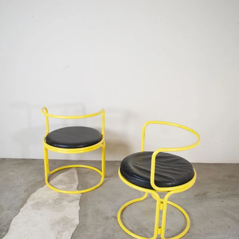Pamono Set of Locus Solar Series Lounge Chairs by Gae Aulenti for Poltronova, Late 1960s> Garden Seating