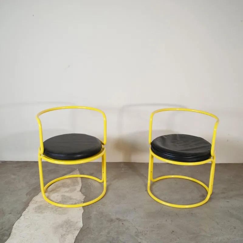 Pamono Set of Locus Solar Series Lounge Chairs by Gae Aulenti for Poltronova, Late 1960s> Garden Seating