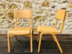 Pamono Set of Mid-Century Bentwood Children Chairs