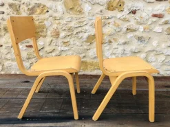 Pamono Set of Mid-Century Bentwood Children Chairs