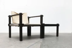 New Pamono Set of Mid-Century Farmer Series Chair & Table Set by Gerd Lange for Bofinger, 1960s