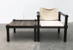 New Pamono Set of Mid-Century Farmer Series Chair & Table Set by Gerd Lange for Bofinger, 1960s