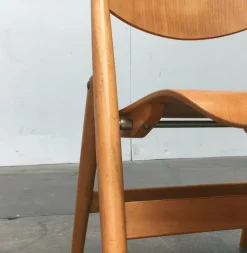 Hot Pamono Set of Mid-Century German SE 18 Children Folding Chairs by Egon Eiermann for Wilde+spieth, 1950s