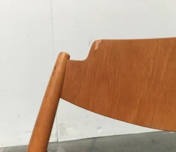 Hot Pamono Set of Mid-Century German SE 18 Children Folding Chairs by Egon Eiermann for Wilde+spieth, 1950s