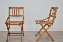 Pamono Set of Mid-Century Italian Childrens Folding Chairs from Fratelli Reguitti> Children's Chairs