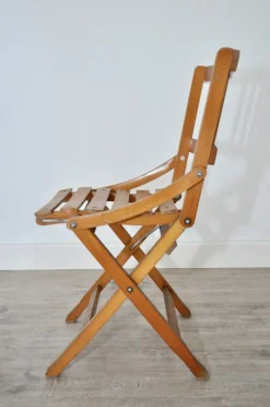 Pamono Set of Mid-Century Italian Childrens Folding Chairs from Fratelli Reguitti><noscript><img width=