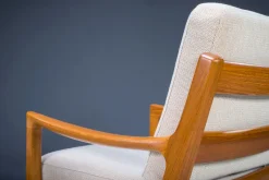 Pamono Set of Mid-Century Teak Senator Lounge Chairs by Ole Wanscher><noscript><img width=