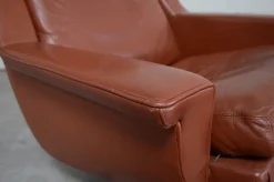 Pamono Set of Model 802 Lounge Chair and Ottoman by Werner Langenfeld for ESA, 1970s><noscript><img width=