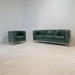 Pamono Set of Model Onda Sofa & Armchair by De Pas Durbino and Lomazzi for Zanotta, 1980s><noscript><img width=