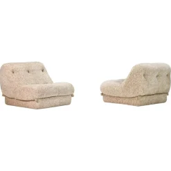Outlet Pamono Set of Nuvolone Lounge Chairs by Rino Maturi for Mimo Padova, 1970