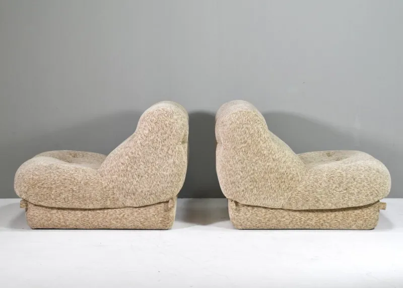 Outlet Pamono Set of Nuvolone Lounge Chairs by Rino Maturi for Mimo Padova, 1970