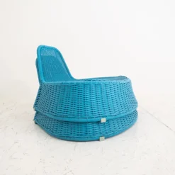 Pamono Set of Outdoor Armchairs in Synthetic Wicker from Ikea, 2007><noscript><img width=