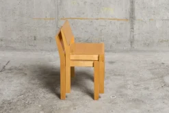 Outlet Pamono Set of Stackable Childrens Chairs Model 611 by Alvar Aalto for Artek, 1950s