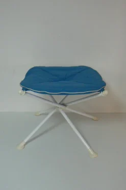 Pamono Set of Sun Day Garden Chair and Stool by Simon Desanta for Rosenthal, 1980s><noscript><img width=
