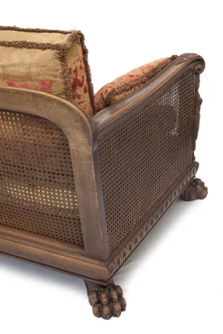 New Pamono Set of 19th Century Renaissance Sofa and Armchair in Walnut
