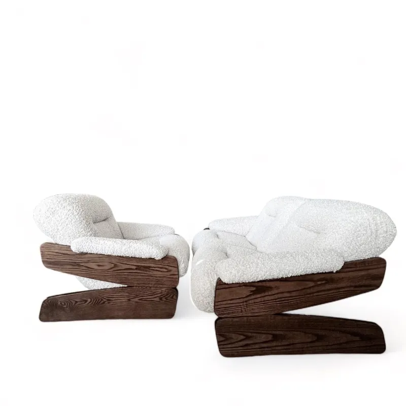 Pamono Set of Vintage Brutalist Sofa and Lounge Chair, 1970s> Living Room Sets