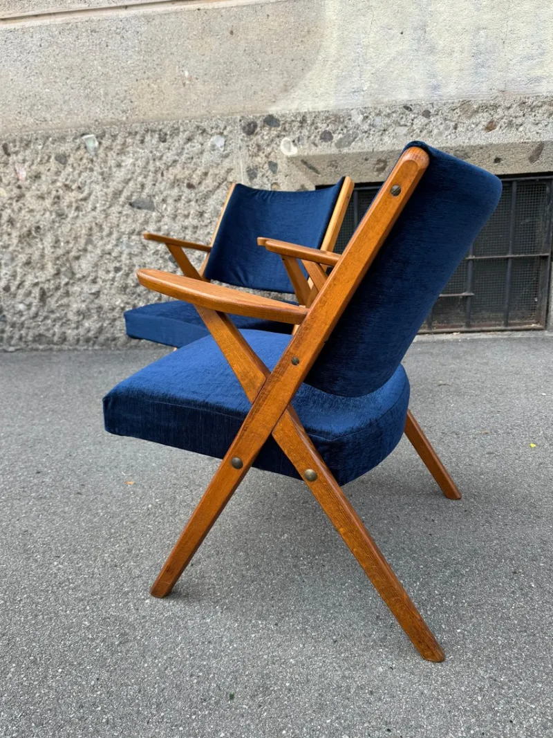 Pamono Set of Vintage Dal Vera Chairs> Living Room Sets