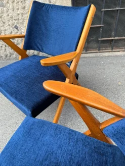Pamono Set of Vintage Dal Vera Chairs><noscript><img width=