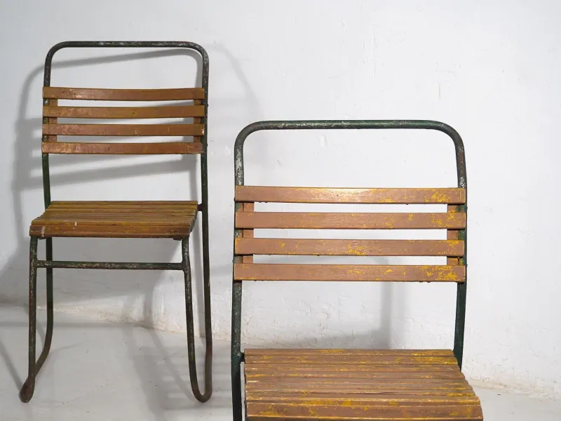 Hot Pamono Set of Vintage Garden Chairs, 1920