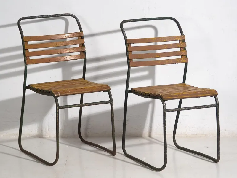 Hot Pamono Set of Vintage Garden Chairs, 1920