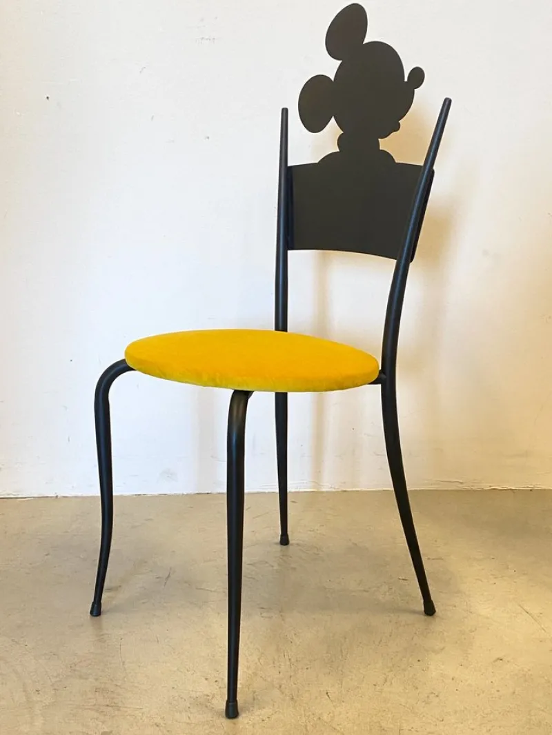 New Pamono Set of Vintage Mickey & Pluto Childrens Chairs, 1980s