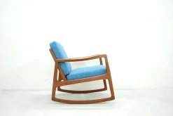 Sale Pamono Set of Vintage Rocking Chair by Ole Wanscher for France & Søn