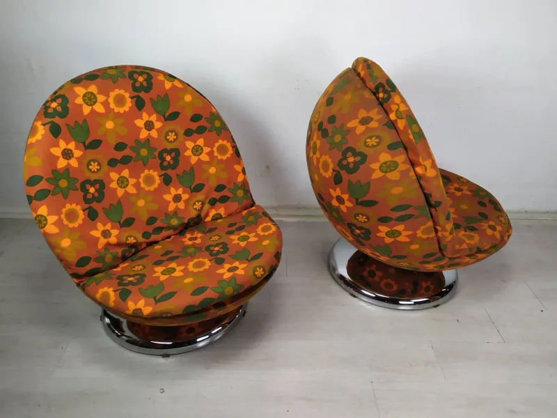 Discount Pamono Set of Vintage Space Age Ball Chairs, 1970s
