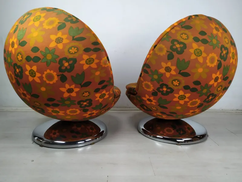 Discount Pamono Set of Vintage Space Age Ball Chairs, 1970s