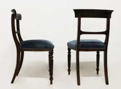 Pamono Set of Vintage Victorian Dark Walnut Chairs><noscript><img width=