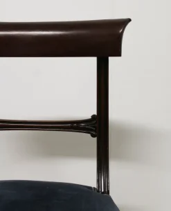 Pamono Set of Vintage Victorian Dark Walnut Chairs><noscript><img width=