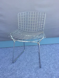 Pamono Set of Wire Children's Chairs by Harry Bertoia for Knoll Inc. / Knoll International><noscript><img width=
